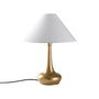 Opviq Luna - 15260 Lámpara de Mesa Dorado y Blanco